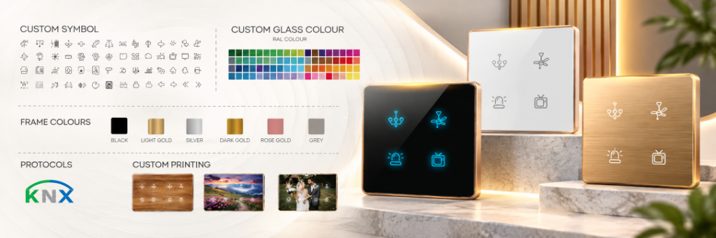 Lumi Glass Series Touch Switches